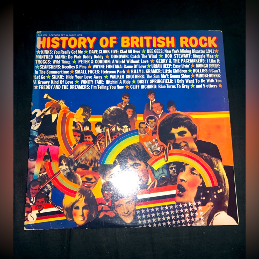 History of British Rock Vinyl